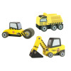 Σετ 3 Οχήματα Κατασκευών Construction Orange Tree Toys (FSC®) | 60-07546