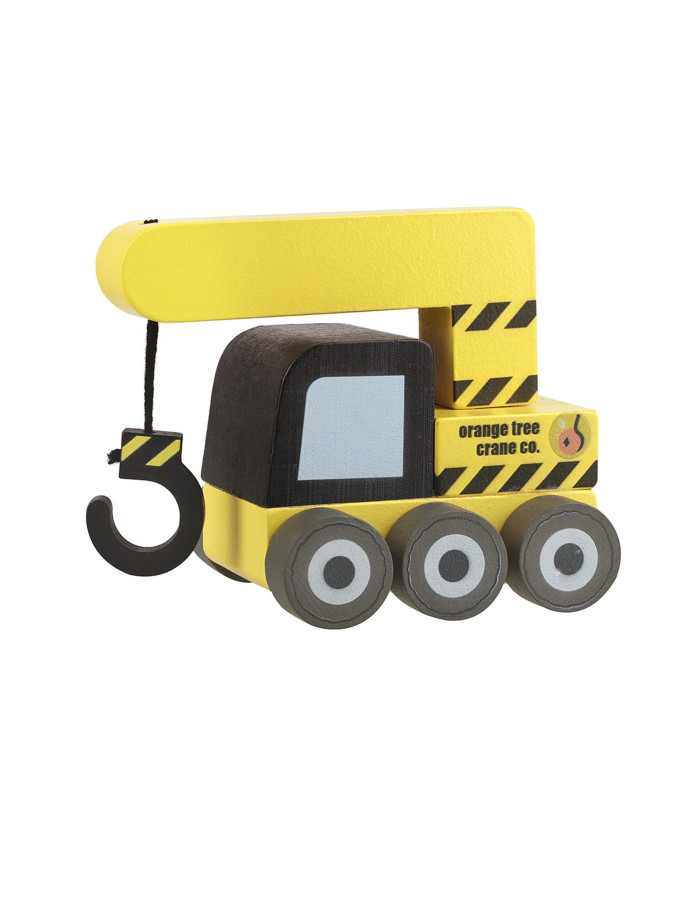 Σετ 2 Οχήματα Μαστορέματος Construction Orange Tree Toys (FSC®) | 60-07553
