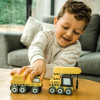 Σετ 2 Οχήματα Μαστορέματος Construction Orange Tree Toys (FSC®) | 60-07553