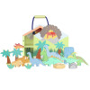 Ξύλινοι Δεινόσαυροι Play Set Orange Tree Toys (FSC®) | 60-11409