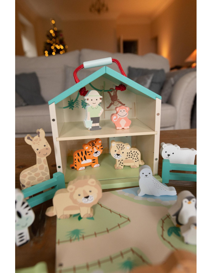 Ξύλινος Ζωολογικός Κήπος Play Set Orange Tree Toys (FSC®) | 60-11884