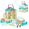Ξύλινος Ζωολογικός Κήπος Play Set Orange Tree Toys (FSC®) | 60-11884
