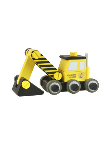 Συναρμολογούμενος Εκσκαφέας Construction Orange Tree Toys (FSC®) | 60-12577