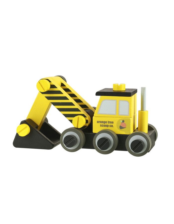 Συναρμολογούμενος Εκσκαφέας Construction Orange Tree Toys (FSC®) | 60-12577