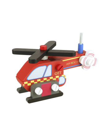 Συναρμολογούμενο Ελικόπτερο Emergency Services Orange Tree Toys (FSC®) | 60-12584