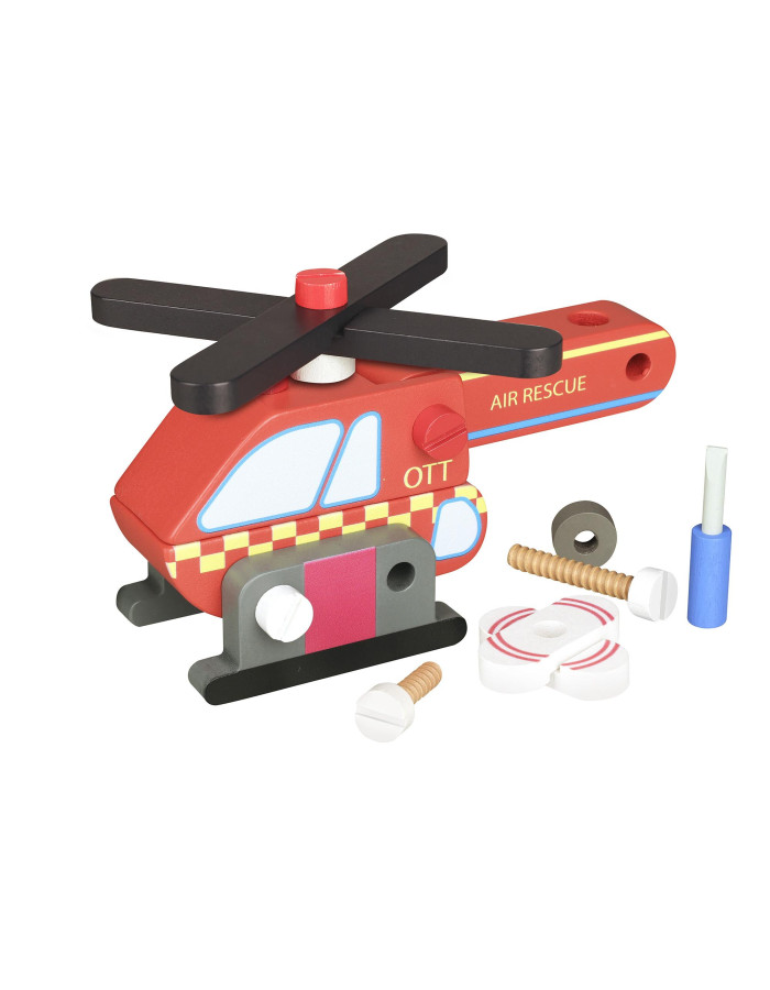 Συναρμολογούμενο Ελικόπτερο Emergency Services Orange Tree Toys (FSC®) | 60-12584