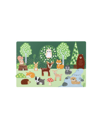 Μαγνητικός Πίνακας με Ζωάκια Woodland Orange Tree Toys (FSC®) | 60-20990