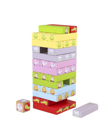 Πύργος Ισορροπίας Animals Orange Tree Toys (FSC®) | 60-26140