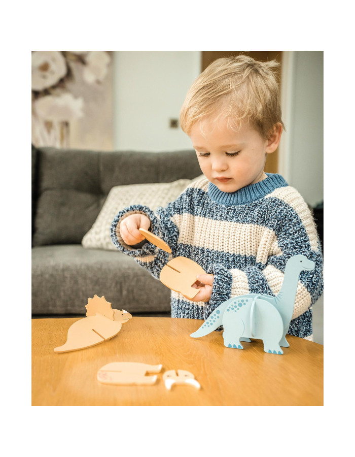 Σετ 2 3D Παζλ Dinosaurs Orange Tree Toys (FSC®) | 60-27683