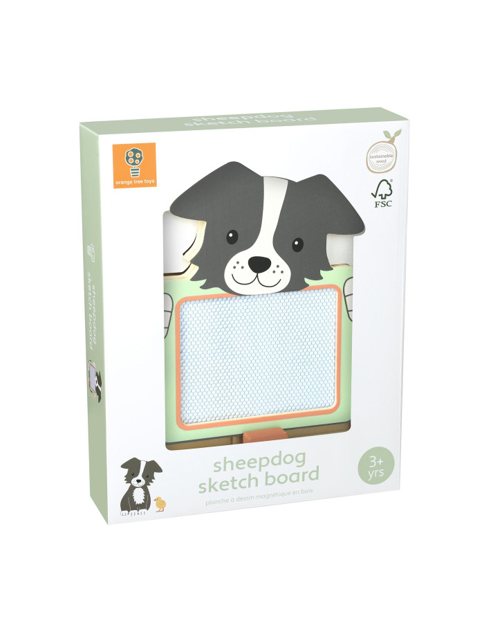 Μαγνητικός Πίνακας Σχεδίου Sheepdog Farmyard Orange Tree Toys (FSC®) | 60-28201
