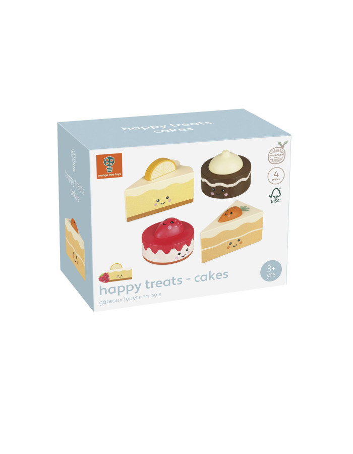 Ξύλινα Cakes Happy Treats Orange Tree Toys (FSC®) | 60-29591