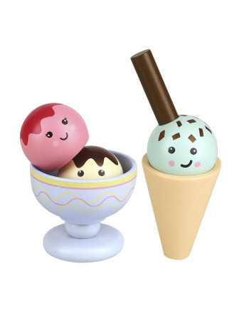 Ξύλινα Παγωτά Happy Treats Orange Tree Toys (FSC®) | 60-29614