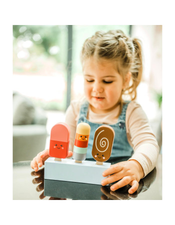 Ξύλινα Παγωτά Ξυλάκια Happy Treats Orange Tree Toys (FSC®) | 60-29621