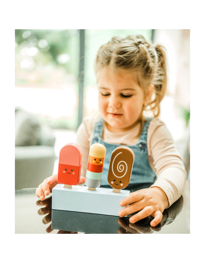 Ξύλινα Παγωτά Ξυλάκια Happy Treats Orange Tree Toys (FSC®) | 60-29621