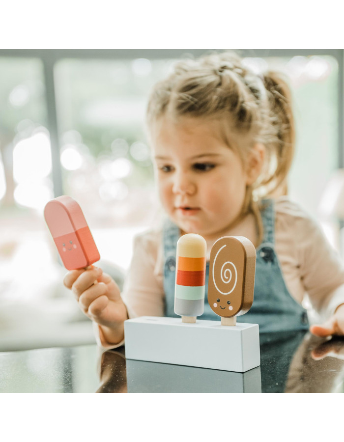 Ξύλινα Παγωτά Ξυλάκια Happy Treats Orange Tree Toys (FSC®) | 60-29621