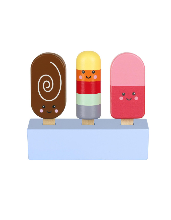 Ξύλινα Παγωτά Ξυλάκια Happy Treats Orange Tree Toys (FSC®) | 60-29621