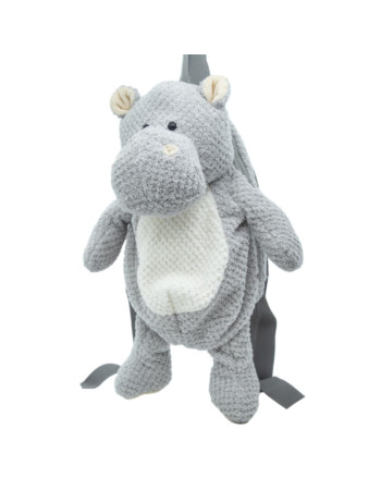 Λούτρινο Σακίδιο Πλάτης Hippo 42cm - CUTE | 65-5111