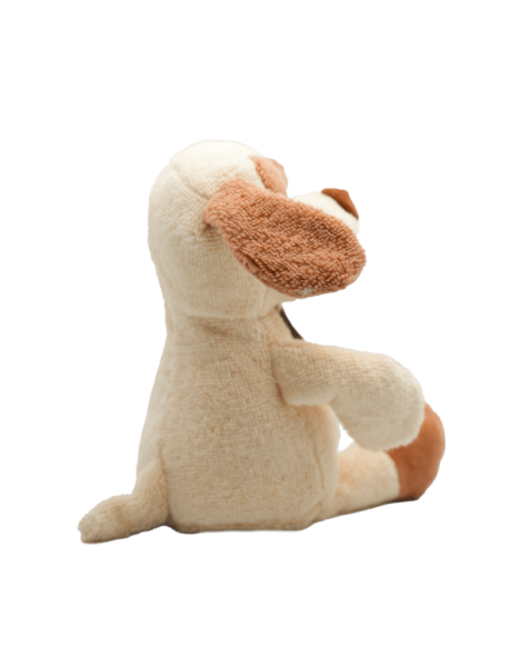 Λούτρινος Σκύλος Custard Organic Cotton Blend 18cm - CUTE | 65-5164