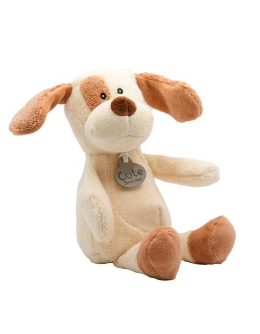 Λούτρινος Σκύλος Custard Organic Cotton Blend 18cm - CUTE | 65-5164