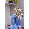 Λούτρινο Εκρού Κουνελάκι Organic Cotton Blend 18cm - CUTE | 65-5165