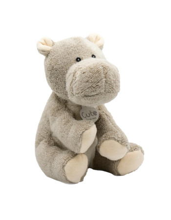 Λούτρινος Μικρός Ιπποπόταμος Organic Cotton Blend 18cm - CUTE | 65-5170