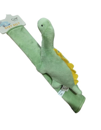 Κάλυμμα Ζώνης Αυτοκινήτου Green Dinosaur - CUTE | 65-5275