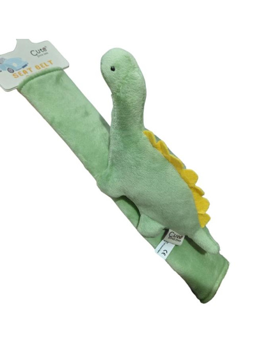 Κάλυμμα Ζώνης Αυτοκινήτου Green Dinosaur - CUTE | 65-5275