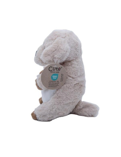 Λούτρινο Μικρό Σκυλάκι 21cm OEKOTEX - CUTE | 65-5570
