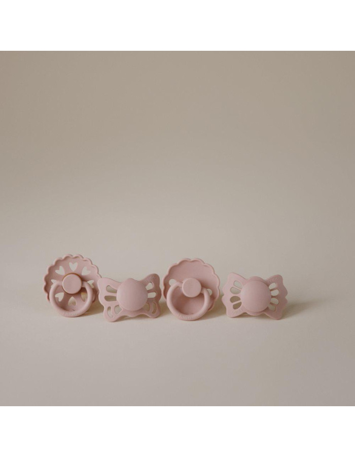 Σετ 4 Πιπίλες FRIGG - Floral Heart Blush 0-6 Μηνών | 67-101483 Σετ 4 Πιπίλες FRIGG - Floral Heart Blush 0-6 Μηνών | 67-101483
