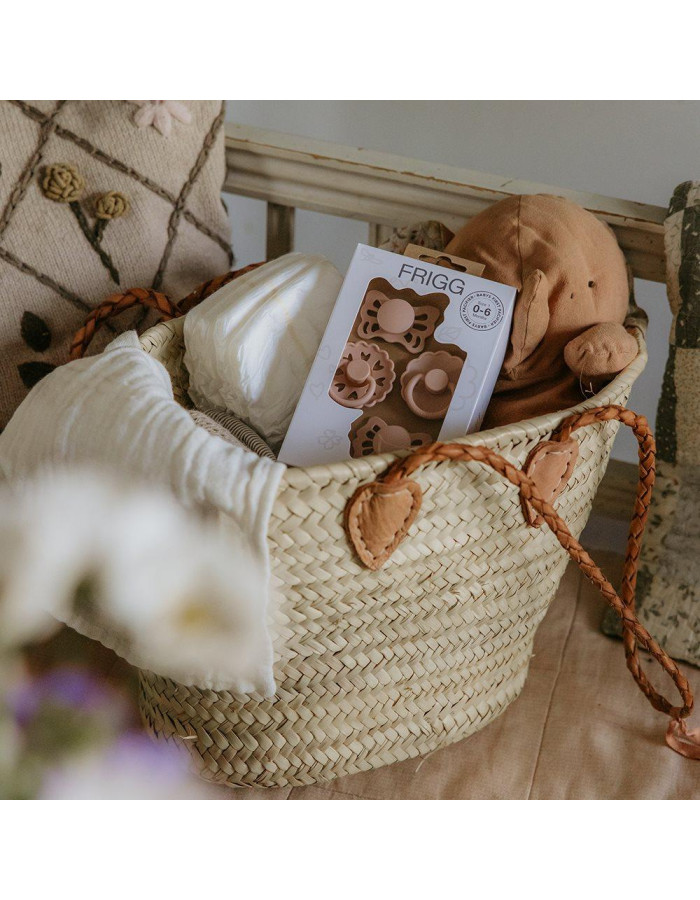Σετ 4 Πιπίλες FRIGG - Floral Heart Blush 0-6 Μηνών | 67-101483 Σετ 4 Πιπίλες FRIGG - Floral Heart Blush 0-6 Μηνών | 67-101483