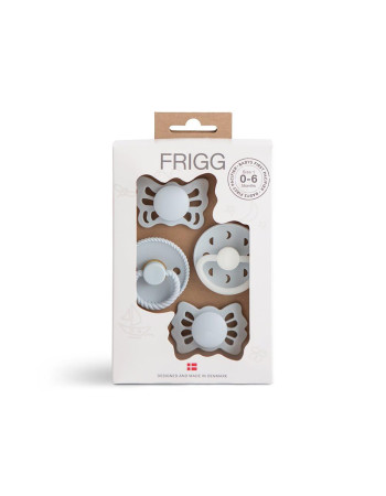 Σετ 4 Πιπίλες FRIGG - Moonlight Sailing Powder Blue 0-6 Μηνών | 67-101485
