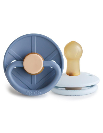 Σετ 2 Πιπίλες Latex FRIGG Little Viking - Harald/Knud 0-6 Μηνών | 67-101535