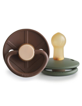 Σετ 2 Πιπίλες Latex FRIGG Little Viking - Bjorn/Ragnar 0-6 Μηνών | 67-101541