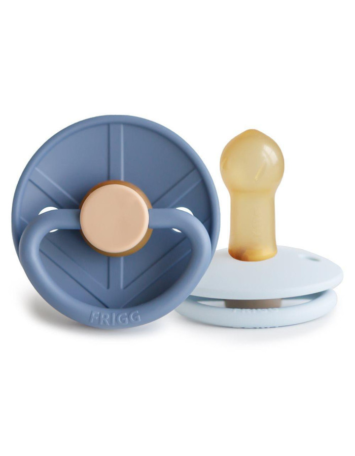 Σετ 2 Πιπίλες Latex FRIGG Little Viking - Harald/Knud 6-18 Μηνών | 67-101543