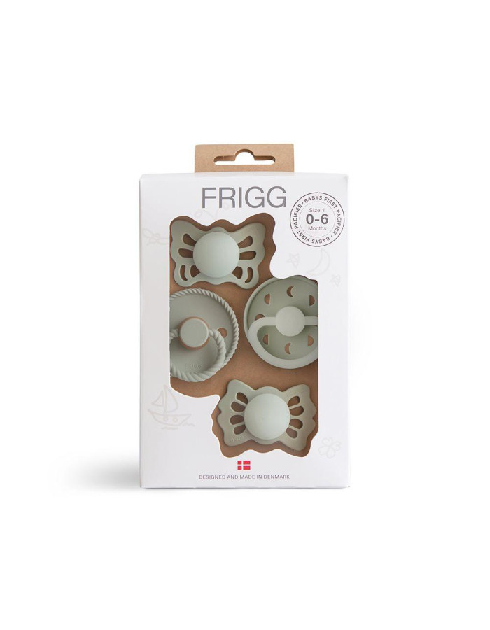 Σετ 4 Πιπίλες FRIGG - Moonlight Sailing Sage 0-6 Μηνών | 67-101928