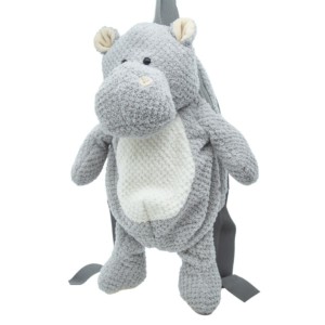 Λούτρινο Σακίδιο Πλάτης Hippo 42cm - CUTE | 65-5111