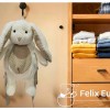 Λούτρινο Σακίδιο Πλάτης Rabbit 42cm - CUTE | 65-5110