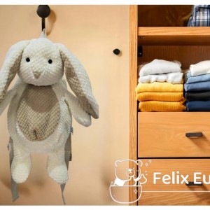 Λούτρινο Σακίδιο Πλάτης Rabbit 42cm - CUTE | 65-5110