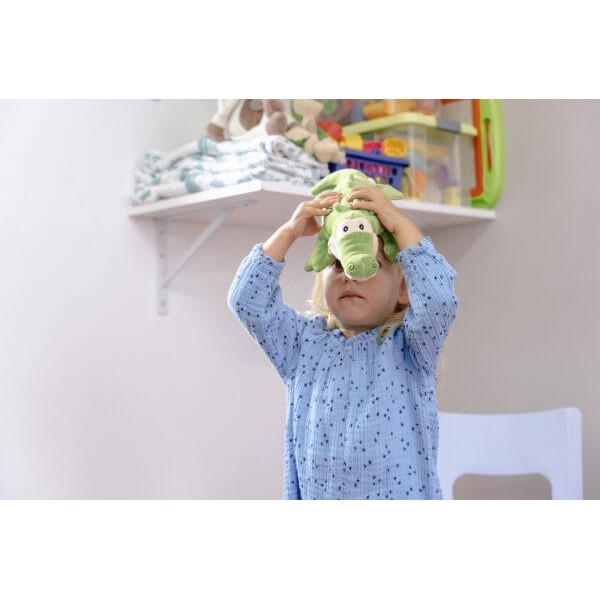 Λούτρινος Κροκόδειλος Corry Organic Cotton Blend 31cm - CUTE | 65-5173