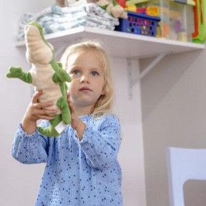 Λούτρινος Κροκόδειλος Corry Organic Cotton Blend 31cm - CUTE | 65-5173