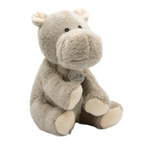 Λούτρινος Μικρός Ιπποπόταμος Organic Cotton Blend 18cm - CUTE | 65-5170