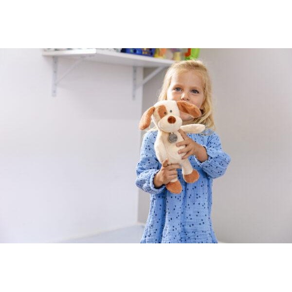 Λούτρινος Σκύλος Custard Organic Cotton Blend 18cm - CUTE | 65-5164