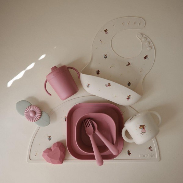 Σαλιάρα Σιλικόνης Fairy Mice - Mushie | 66-102168