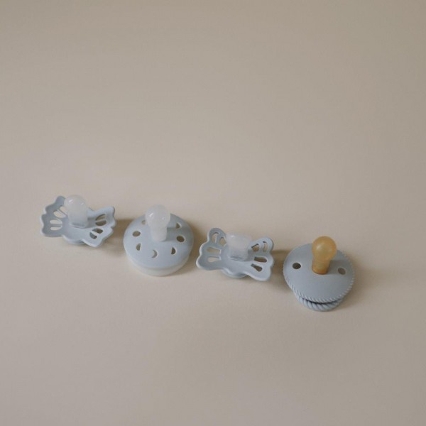 Σετ 4 Πιπίλες FRIGG - Moonlight Sailing Powder Blue 0-6 Μηνών | 67-101485