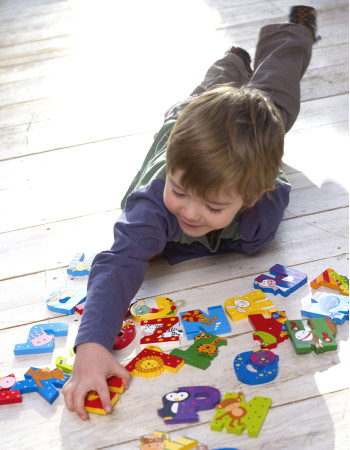 Ξύλινο Γράμμα A Alphabet Letters Orange Tree Toys | 60-00165