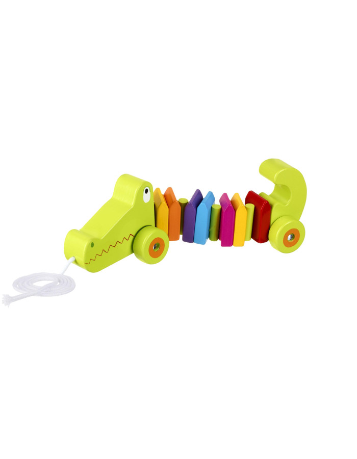 Κροκοδειλάκος Pull Along Animals Orange Tree Toys | 60-09352