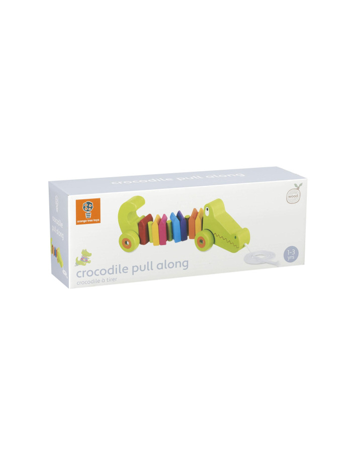 Κροκοδειλάκος Pull Along Animals Orange Tree Toys | 60-09352