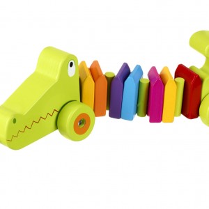 Κροκοδειλάκος Pull Along Animals Orange Tree Toys | 60-09352