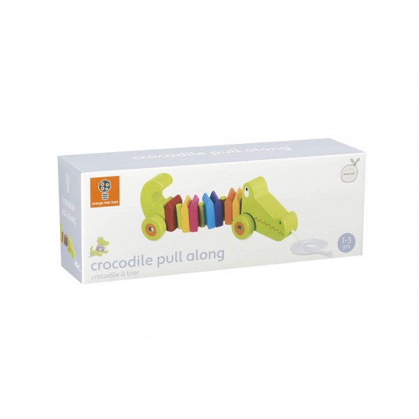 Κροκόδειλος Παιχνίδι Ώθησης Orange Tree Toys | 60-09352