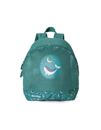 Σακίδιο Παραλίας με Δίχτυ Teal Whale - Monnëka | 61-93504